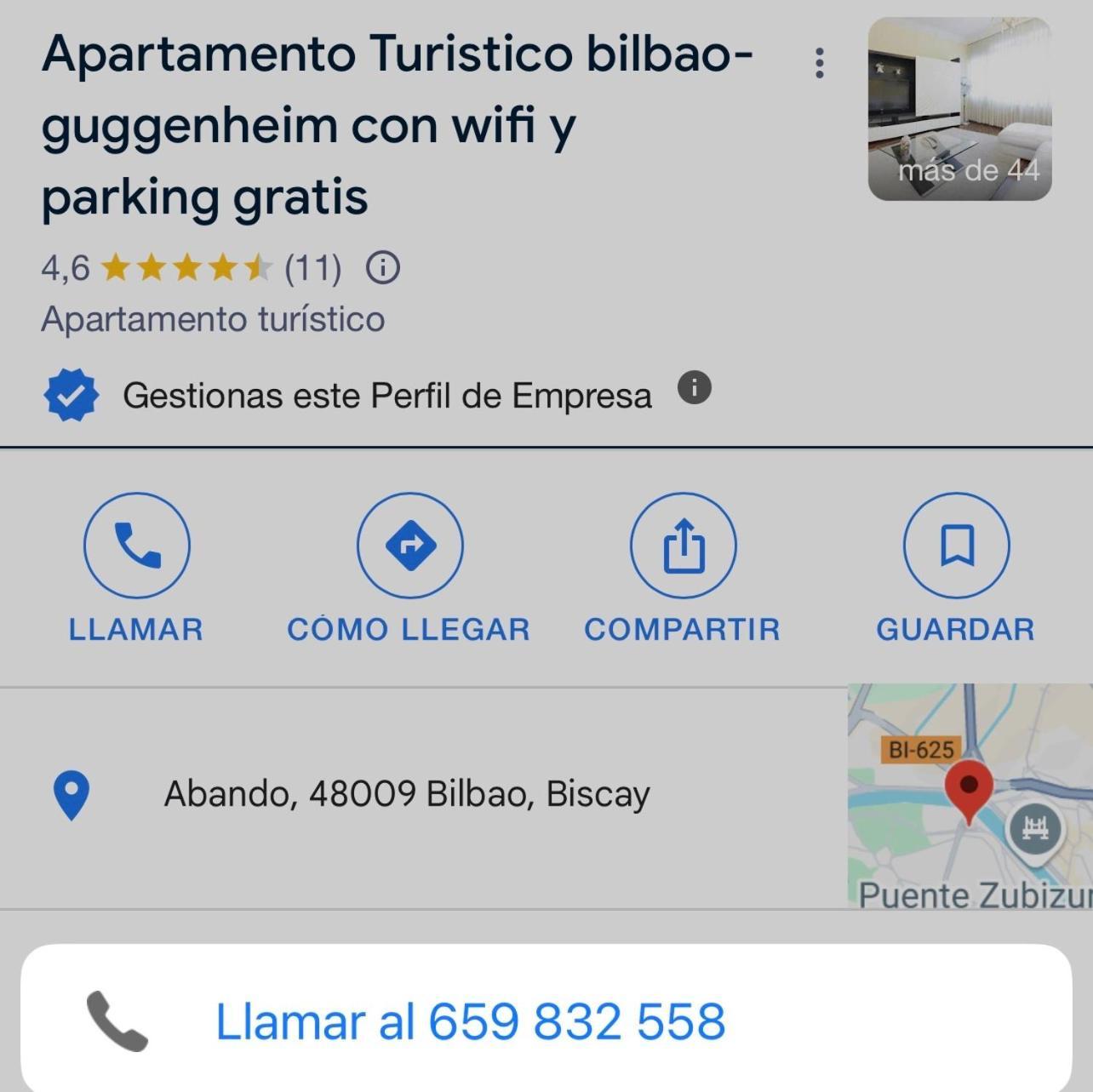 毕尔巴鄂Apartamento Frente Al Guggenheim Con Wifi Y Parking Privado Gratis公寓 外观 照片